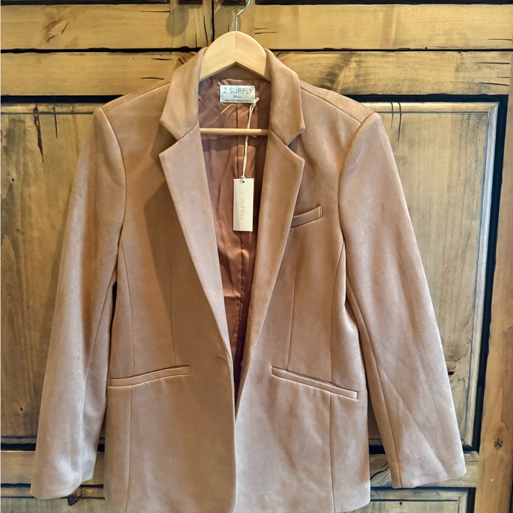 Z Supply Women's Camel Blazer